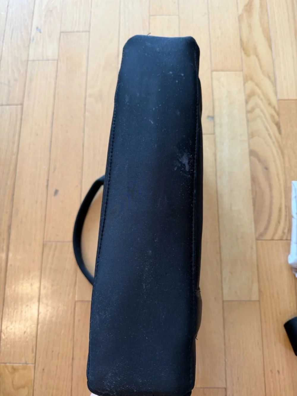 Dagne Dover Weston Laptop Bag- Neoprene- Black- Messenger Bag